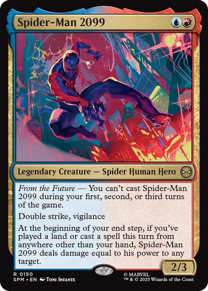 Spider-Man 2099 - Marvel's Spider-Man (SPM) NM *FOIL*