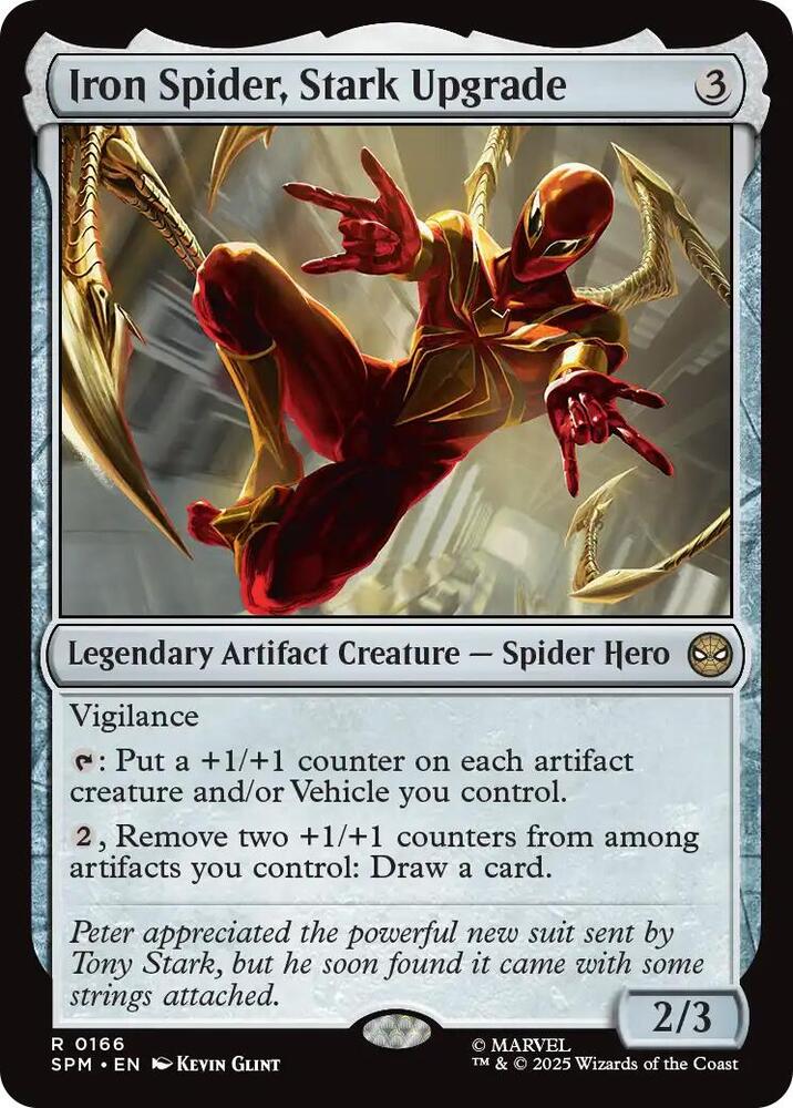 Iron Spider, Stark Upgrade - Marvel's Spider-Man (SPM) *FOIL*