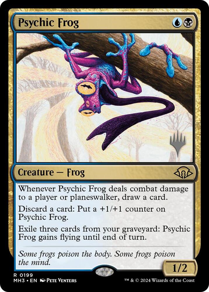 Psychic Frog - Promo Pack: Edge of Eternities (PPEOE) NM *FOIL*