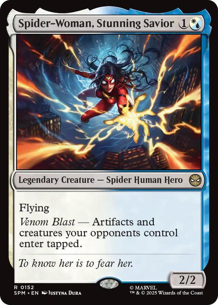 Spider-Woman, Stunning Savior - Marvel's Spider-Man (SPM) NM *FOIL*