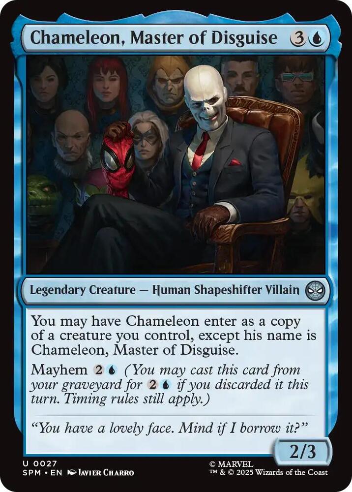 Chameleon, Master of Disguise - Marvel's Spider-Man (SPM) NM