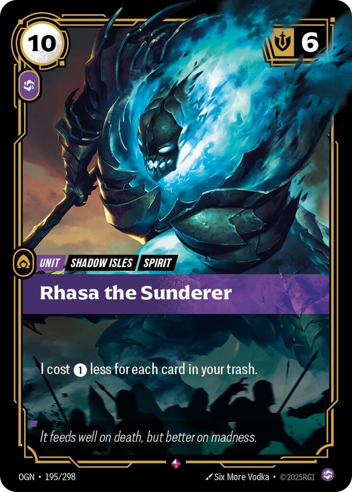 Rhasa the Sunderer - Origins (OGN) NM *FOIL*