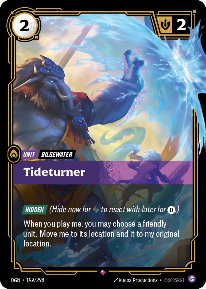 Tideturner - Origins (OGN) NM *FOIL*