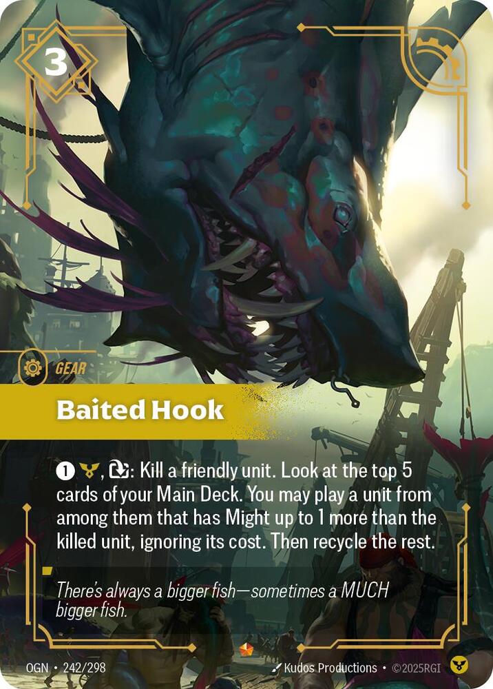 Baited Hook - Origins (OGN) NM *FOIL*