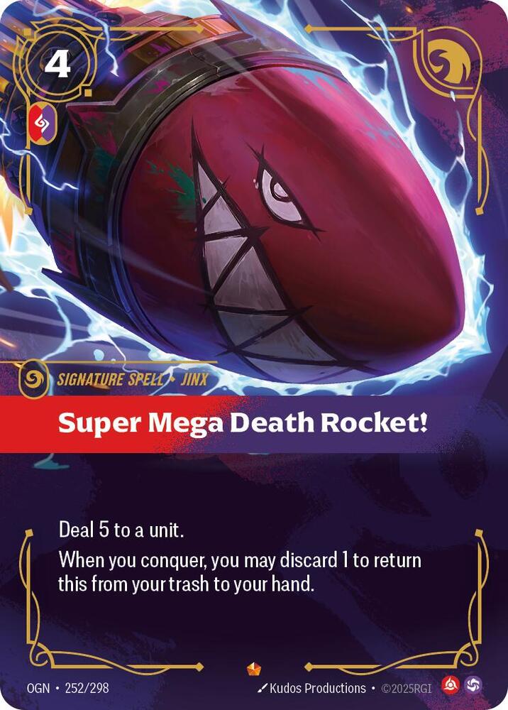 Super Mega Death Rocket! - Origins (OGN) NM *FOIL*