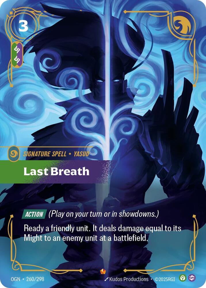 Last Breath - Origins (OGN) NM *FOIL*