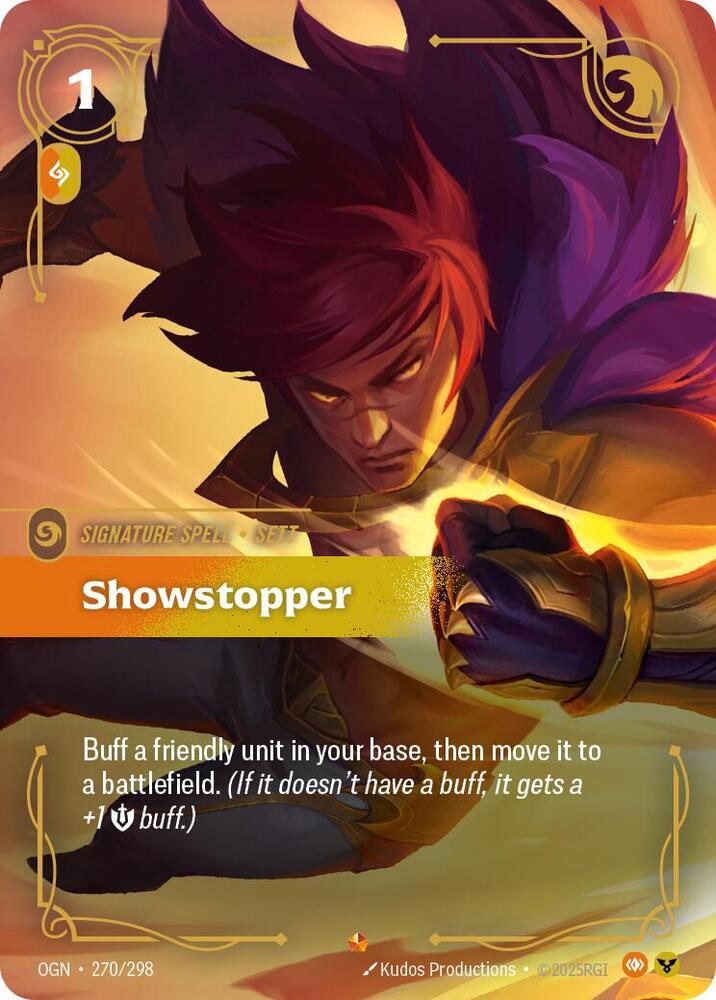 Showstopper - Origins (OGN) NM *FOIL*