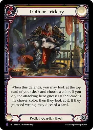 Truth or Trickery - Super Slam (SUP) NM RAINBOW FOIL