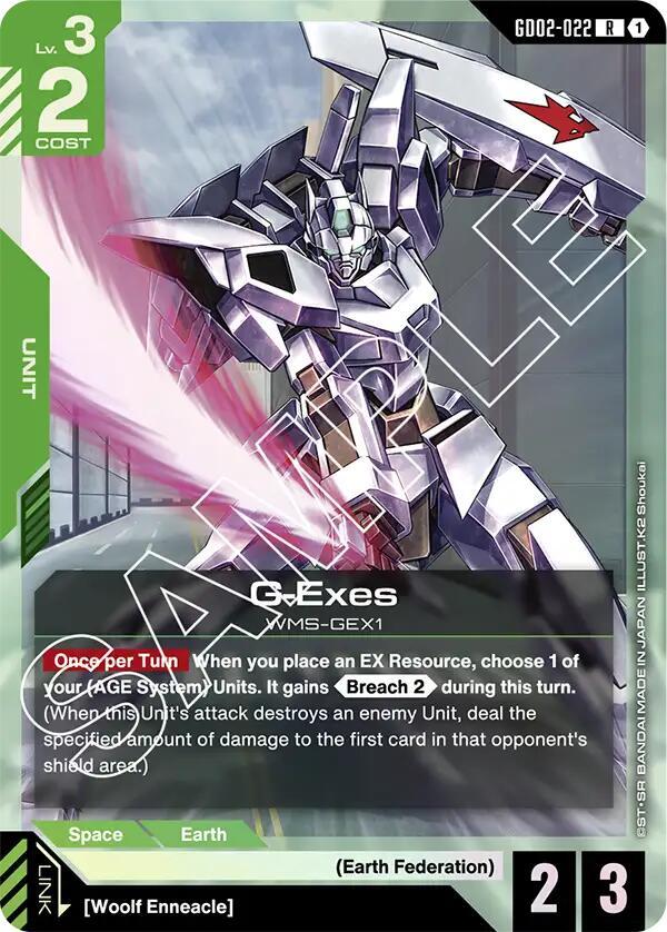G-Exes - Dual Impact (GD02) NM *FOIL*