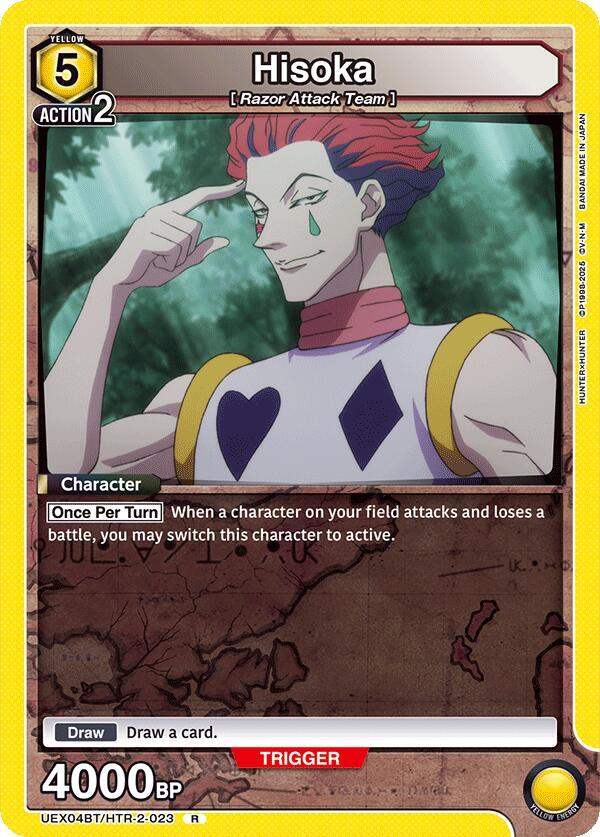 Hisoka (023) - UEX04BT: HUNTER X HUNTER Vol.2 (UEX04BT) NM *FOIL*