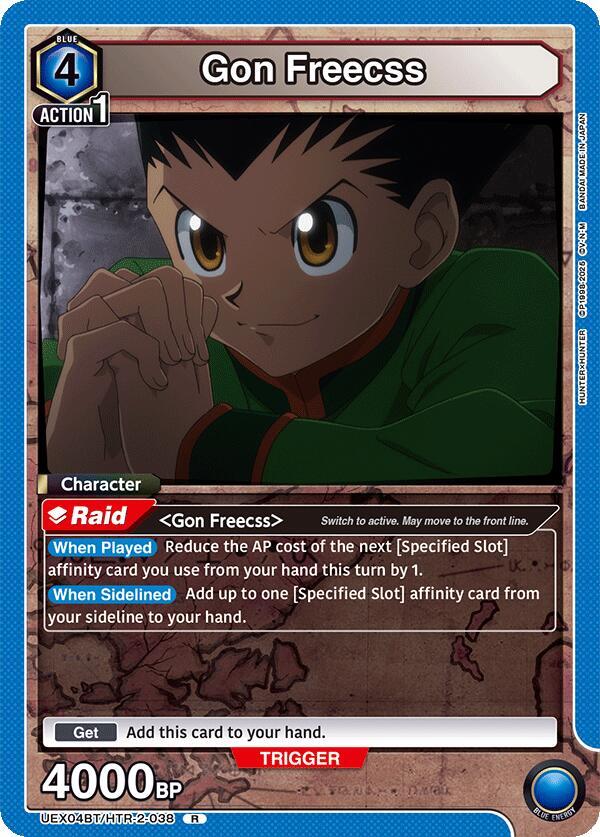Gon Freecss (038) - UEX04BT: HUNTER X HUNTER Vol.2 (UEX04BT) NM *FOIL*