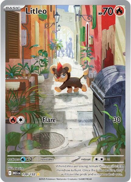 Litleo - 139/132 - ME01: Mega Evolution (MEG) NM *FOIL*