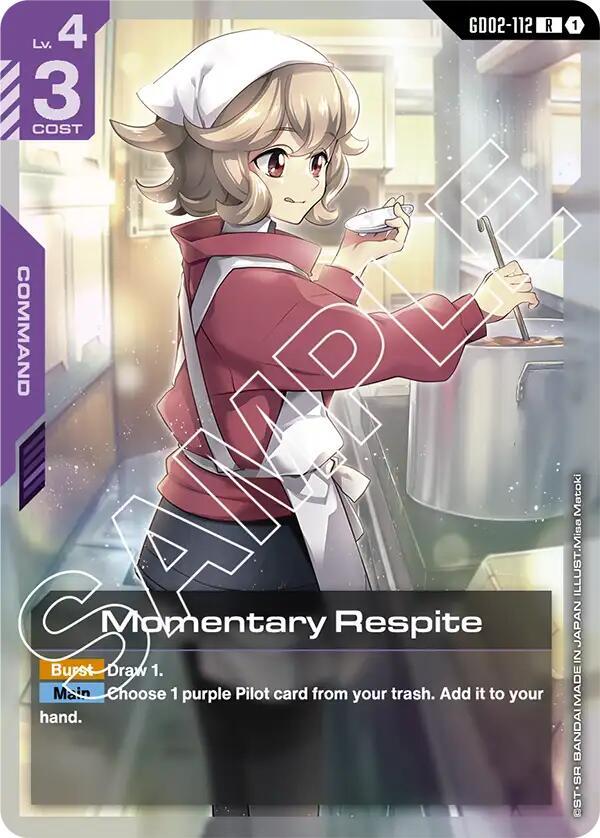 Momentary Respite - Dual Impact (GD02) NM *FOIL*