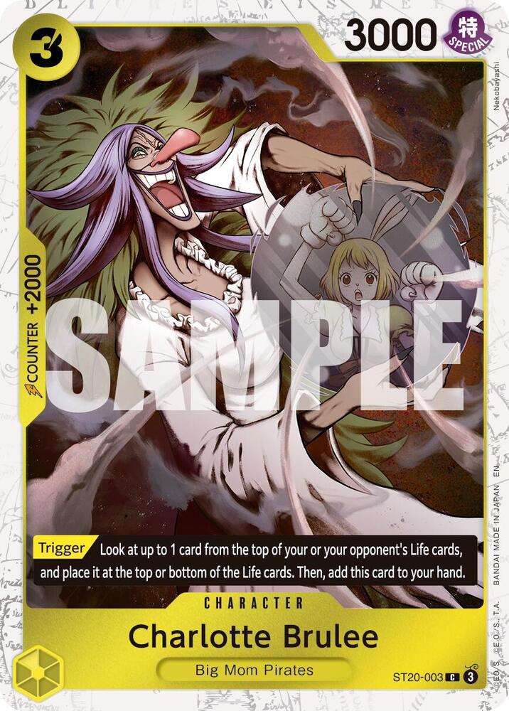Charlotte Brulee (Pirate Foil) - Premium Booster -The Best- Vol. 2 (PRB-02) NM *FOIL*