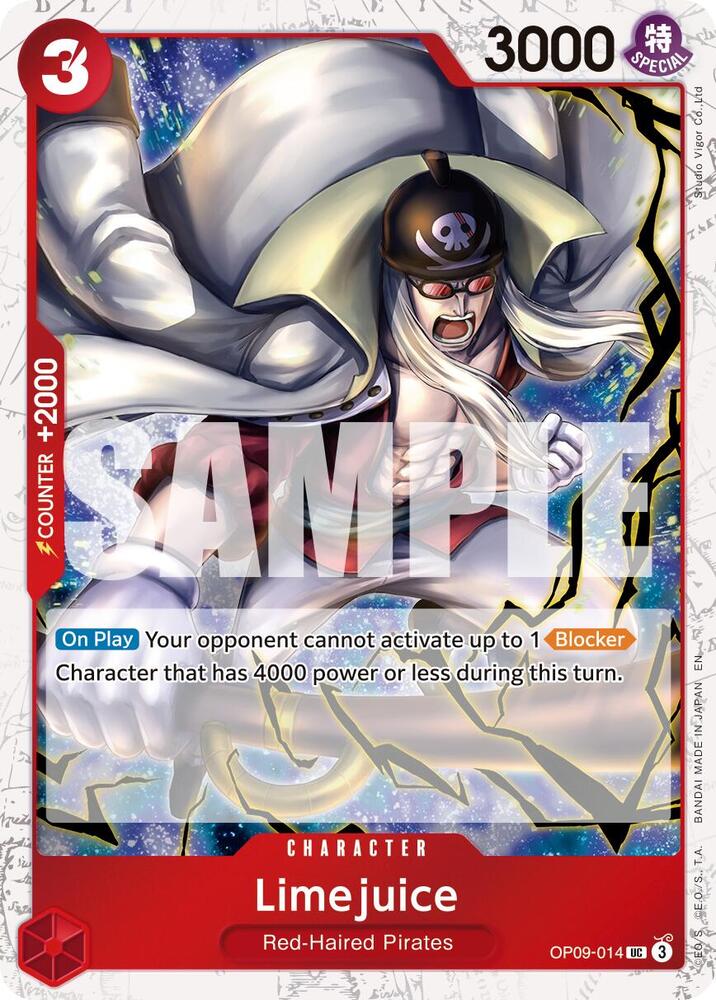 Limejuice (Pirate Foil) - Premium Booster -The Best- Vol. 2 (PRB-02) NM *FOIL*
