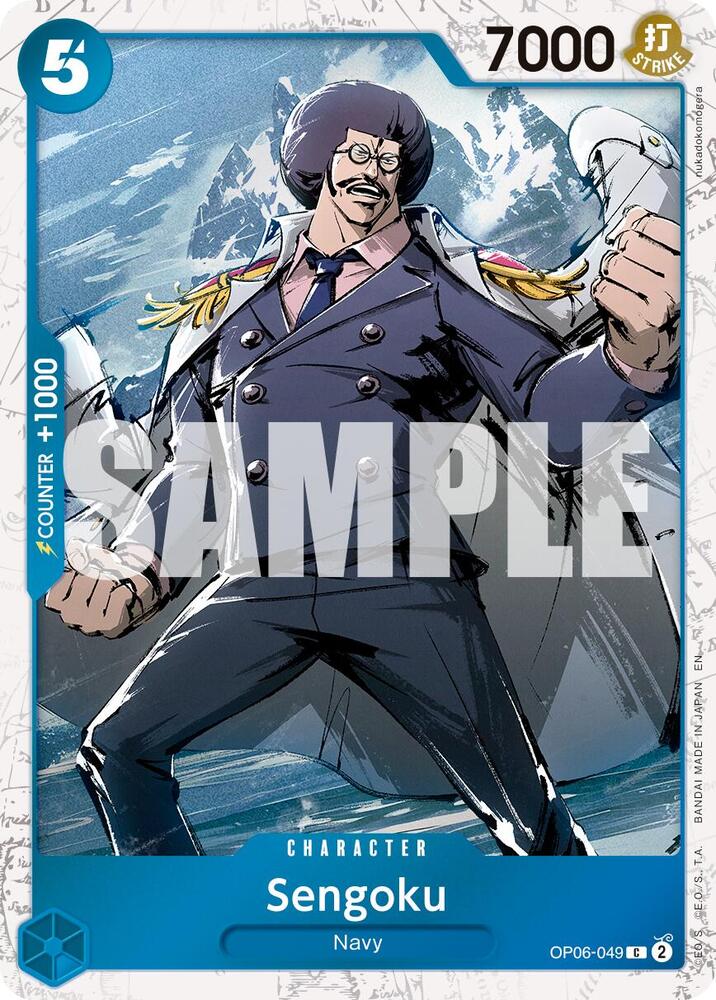 Sengoku - OP06-049 (Pirate Foil) - Premium Booster -The Best- Vol. 2 (PRB-02) NM *FOIL*