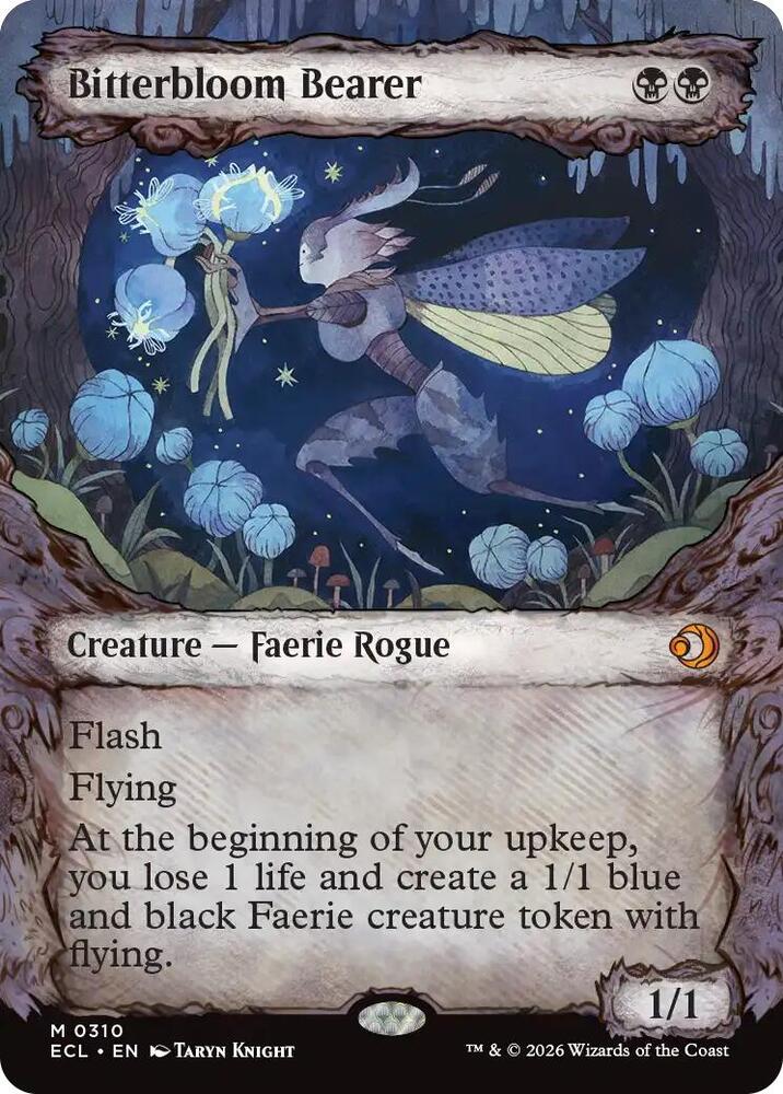 Bitterbloom Bearer (Showcase) - Lorwyn Eclipsed (ECL) NM