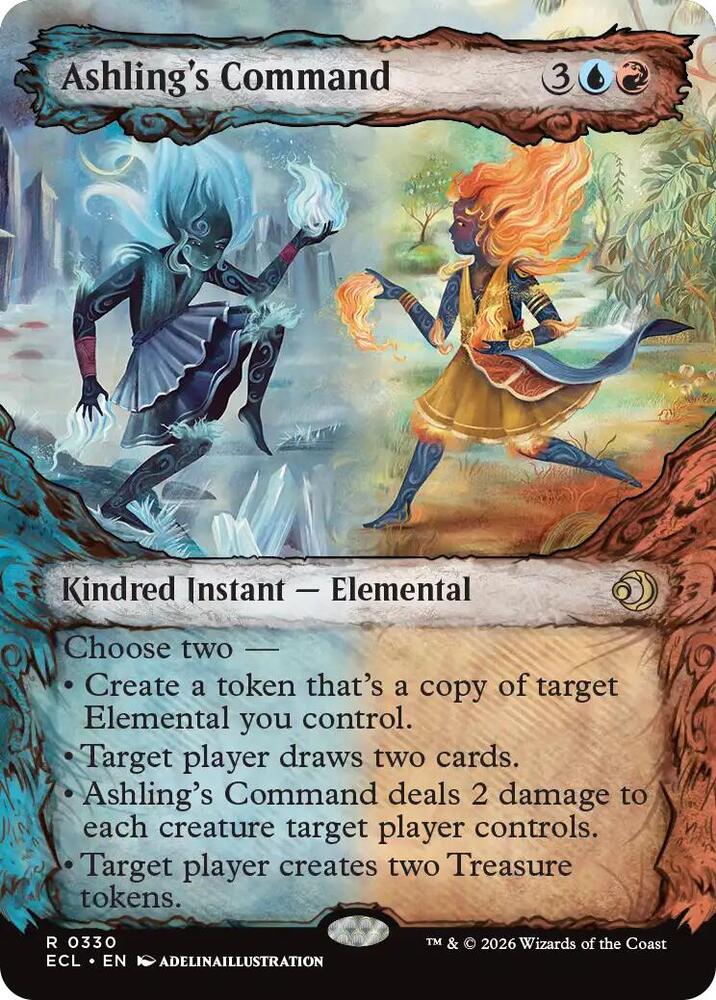 Ashling's Command (Showcase) - Lorwyn Eclipsed (ECL) NM