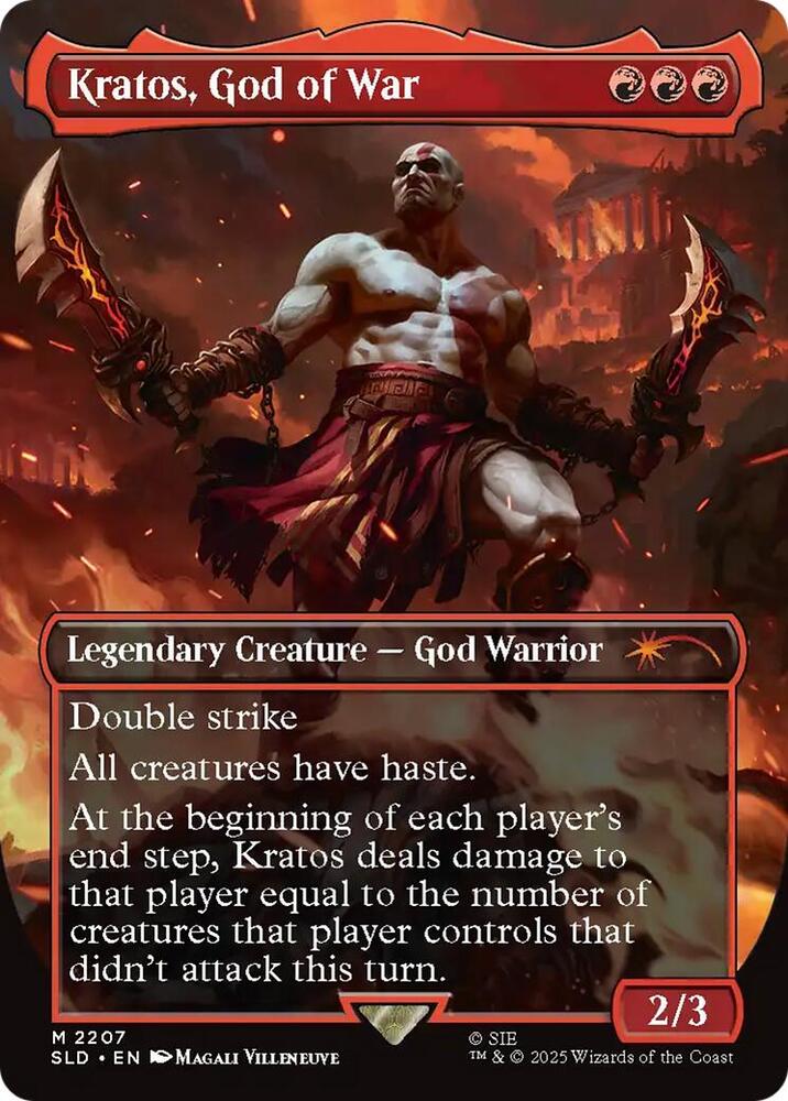 Kratos, God of War - Secret Lair Drop Series (SLD) NM