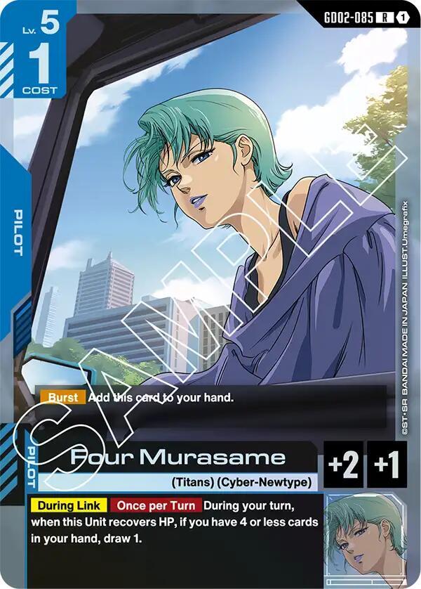Four Murasame - Dual Impact (GD02) NM *FOIL*