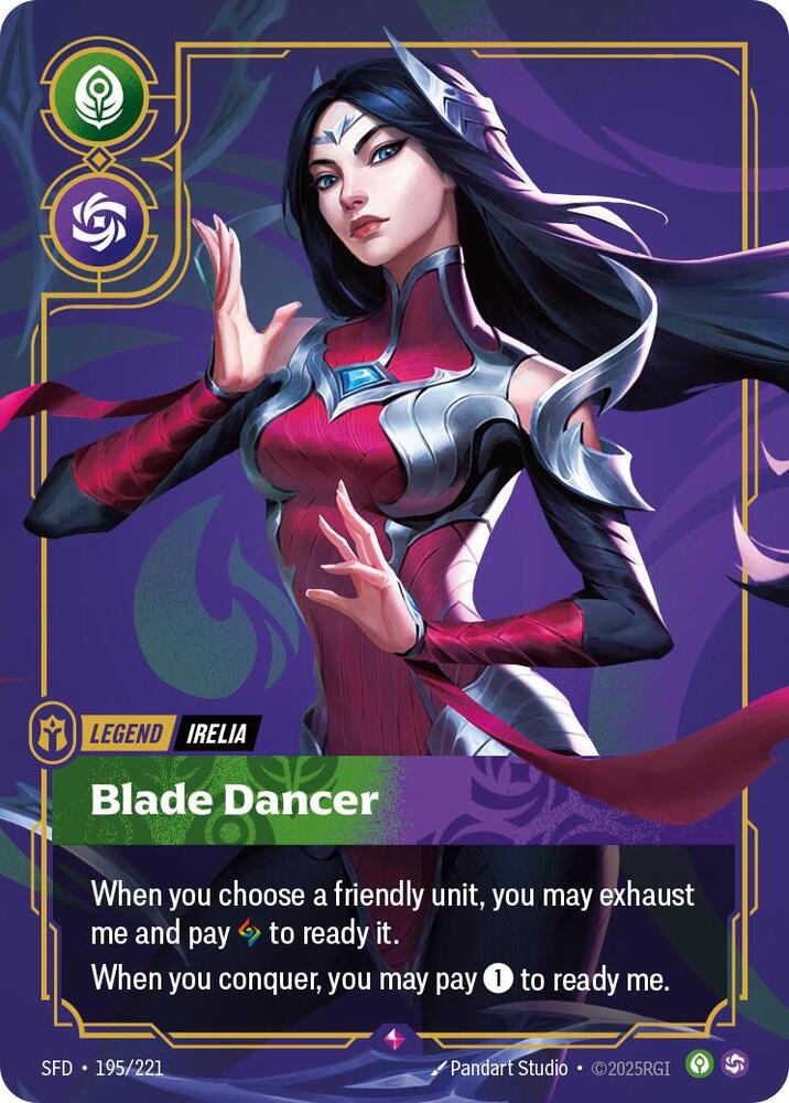 Irelia - Blade Dancer - Spiritforged (SFD) NM *FOIL*