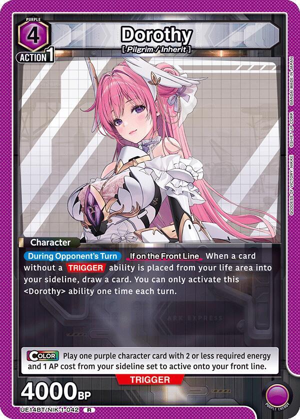 Dorothy (042) - UE14BT: GODDESS OF VICTORY: NIKKE (UE14BT) NM *FOIL*