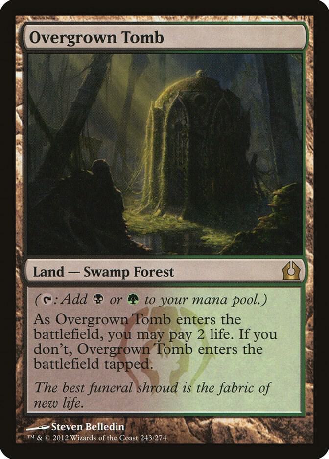 Overgrown Tomb - Return to Ravnica (RTR) LP