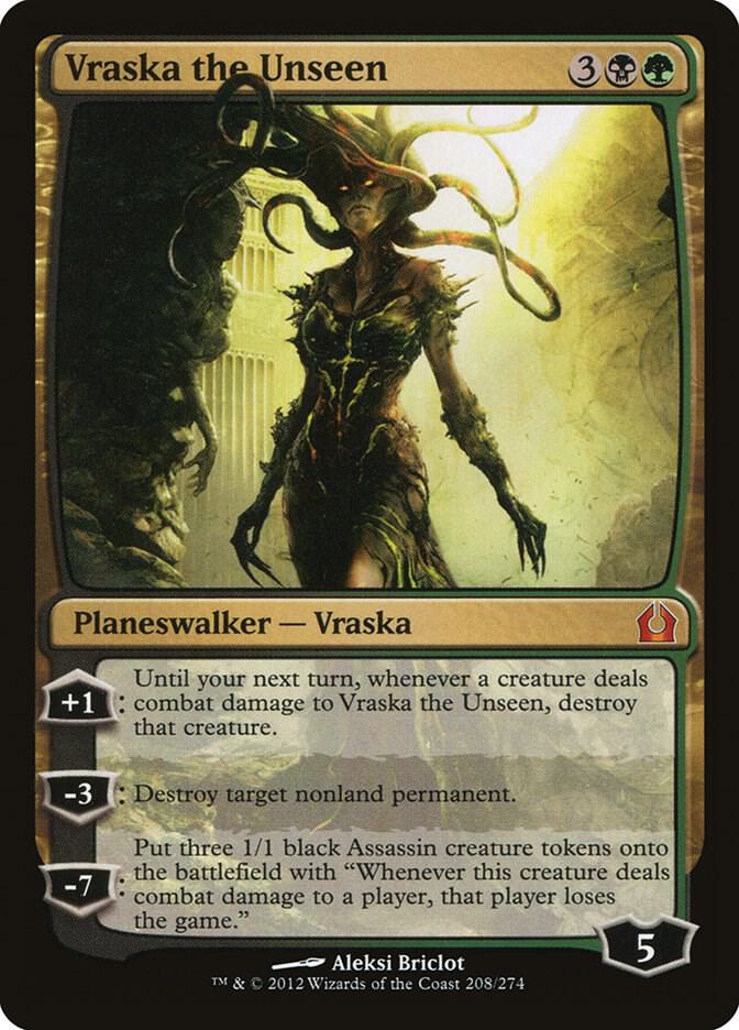 Vraska the Unseen - Return to Ravnica (RTR) NM