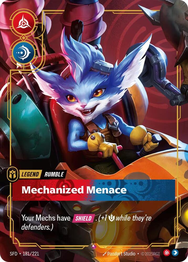 Rumble - Mechanized Menace - Spiritforged (SFD) NM *FOIL*