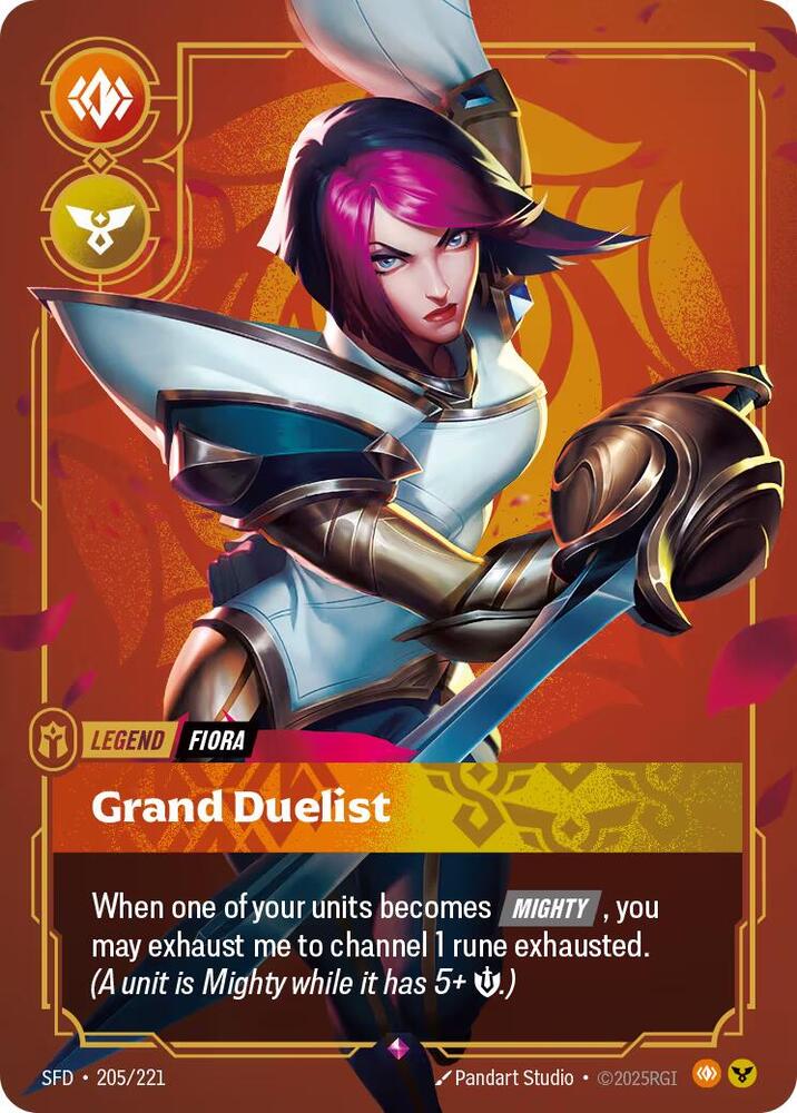 Fiora - Grand Duelist - Spiritforged (SFD) NM *FOIL*