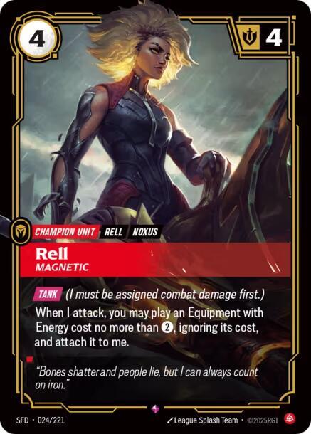 Rell - Magnetic - Spiritforged (SFD) NM *FOIL*