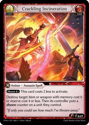 Crackling Incineration (080) - Phantom Monarchs