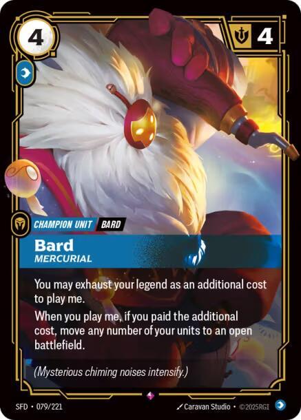 Bard - Mercurial - Spiritforged (SFD) NM *FOIL*