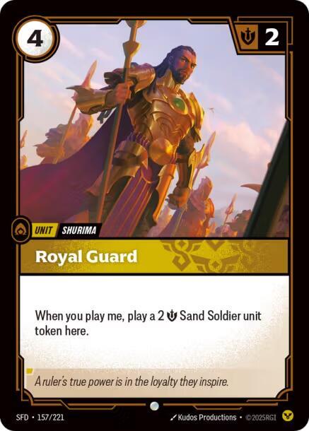 Royal Guard - Spiritforged (SFD) NM *FOIL*