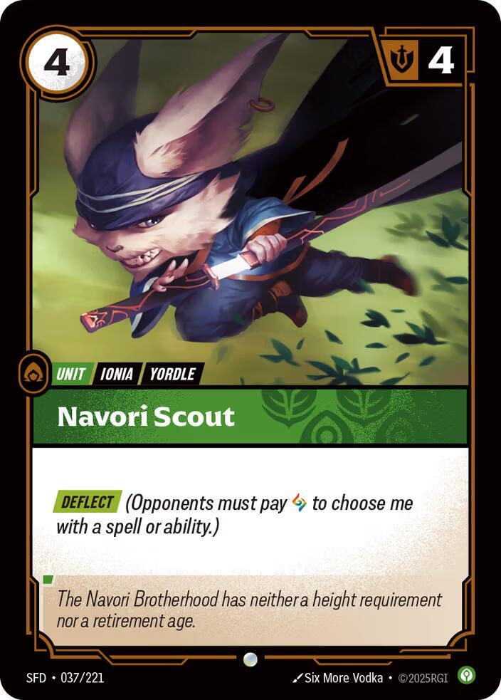 Navori Scout - Spiritforged (SFD) NM *FOIL*