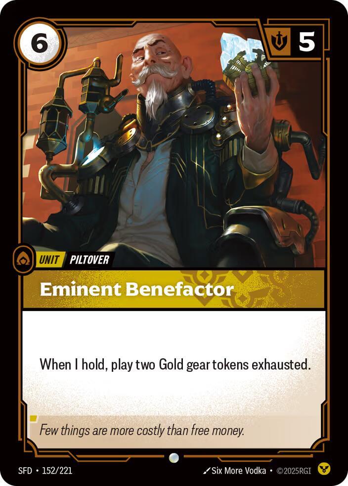 Eminent Benefactor - Spiritforged (SFD) NM *FOIL*