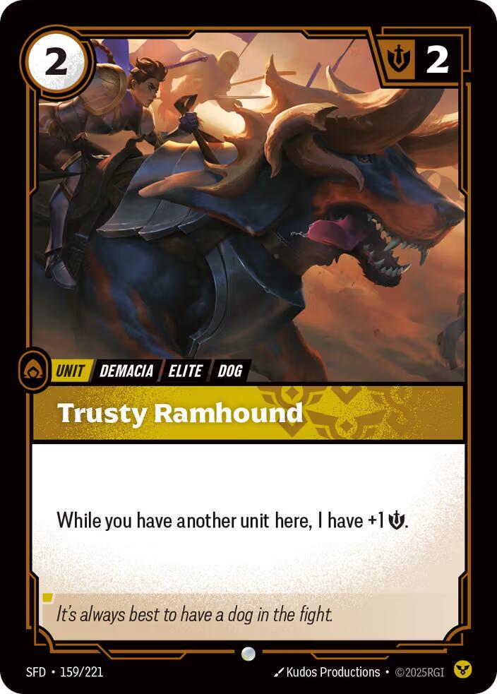 Trusty Ramhound - Spiritforged (SFD) NM *FOIL*