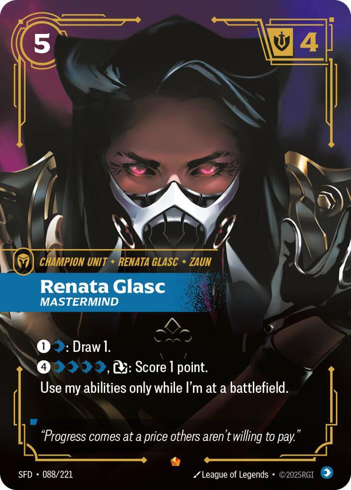 Renata Glasc - Mastermind - Spiritforged (SFD) NM *FOIL*