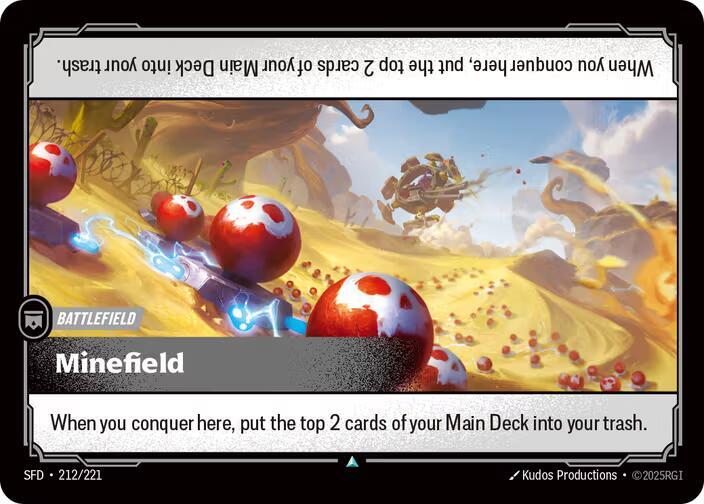 Minefield - Spiritforged (SFD) NM *FOIL*