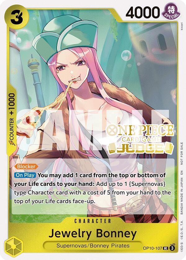 Jewelry Bonney (Judge Pack Vol. 7) - One Piece Promotion Cards (OP-PR) NM *FOIL*