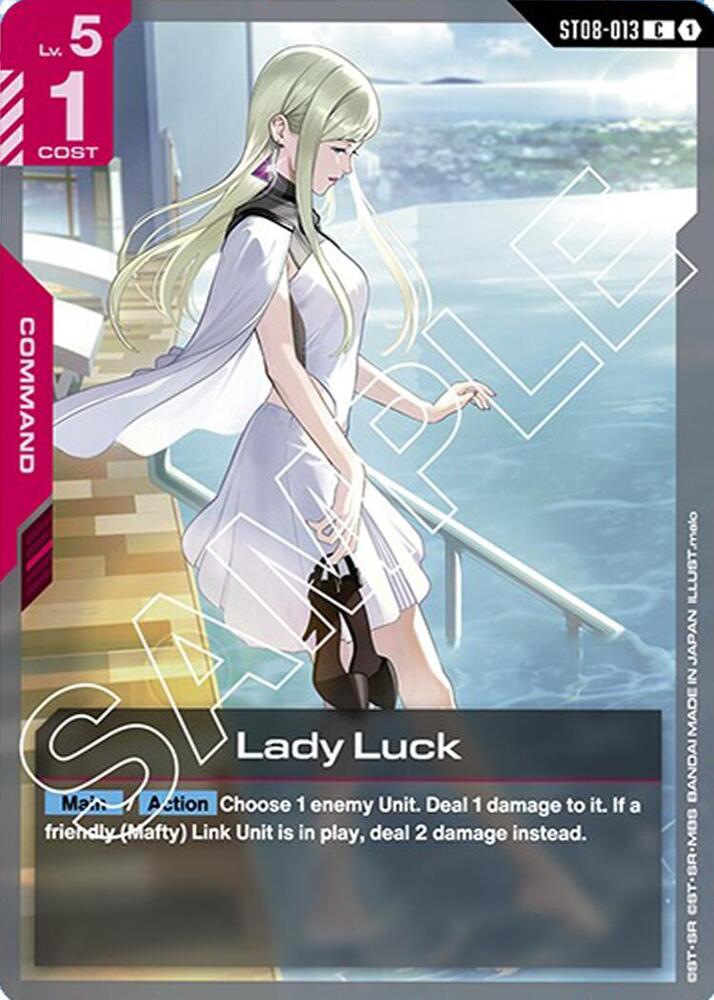 Lady Luck - Starter Deck 08: Flash of Radiance (ST08) NM