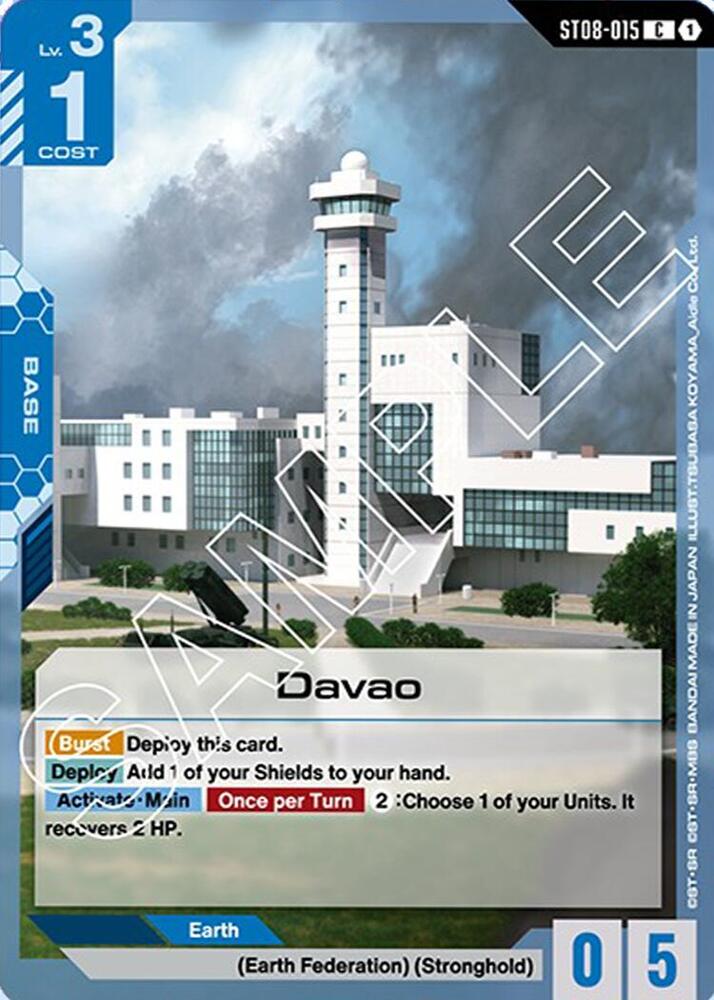 Davao - Starter Deck 08: Flash of Radiance (ST08) NM