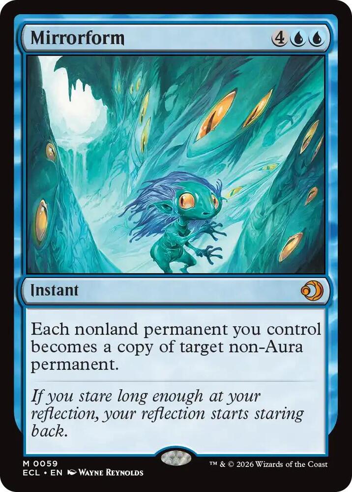 Mirrorform - Lorwyn Eclipsed (ECL) NM *FOIL*