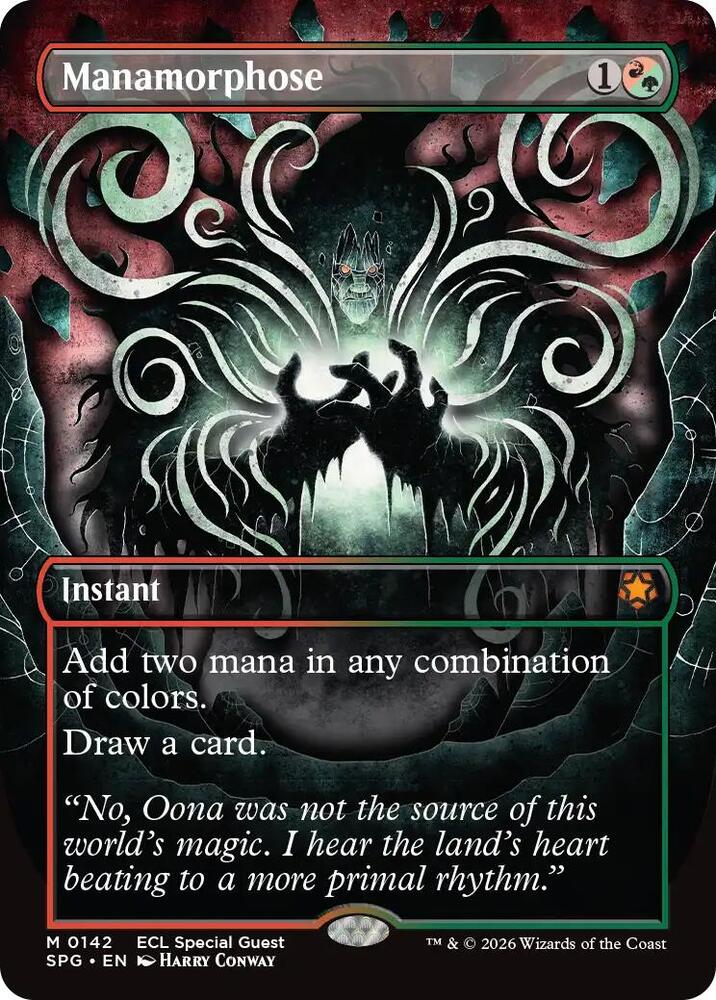 Manamorphose (Borderless) - Special Guests (SPG) NM *FOIL*