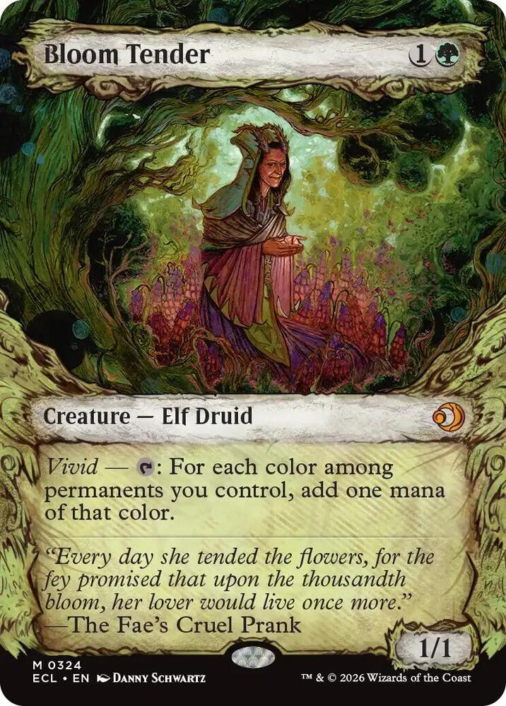 Bloom Tender (0324) (Showcase) - Lorwyn Eclipsed (ECL) NM