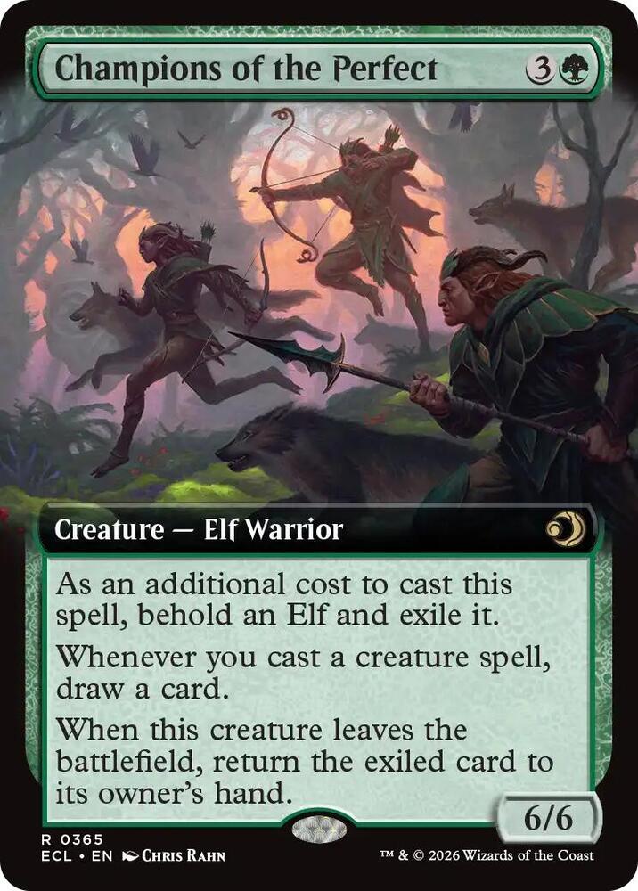 Champions of the Perfect (Extended Art) - Lorwyn Eclipsed (ECL) NM