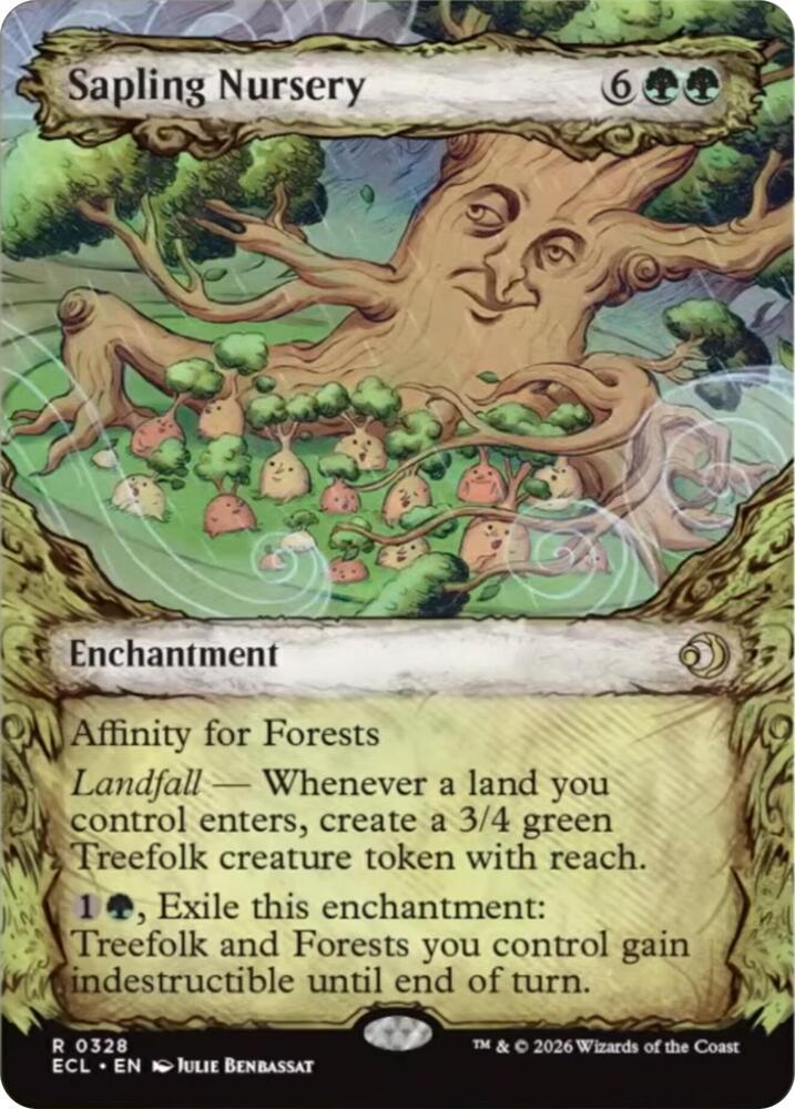 Sapling Nursery (Showcase) - Lorwyn Eclipsed (ECL) NM
