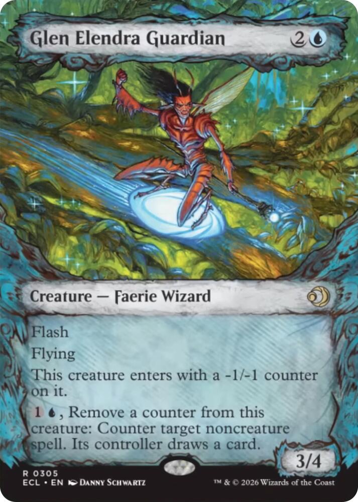 Glen Elendra Guardian (0305) (Showcase) - Lorwyn Eclipsed (ECL) NM
