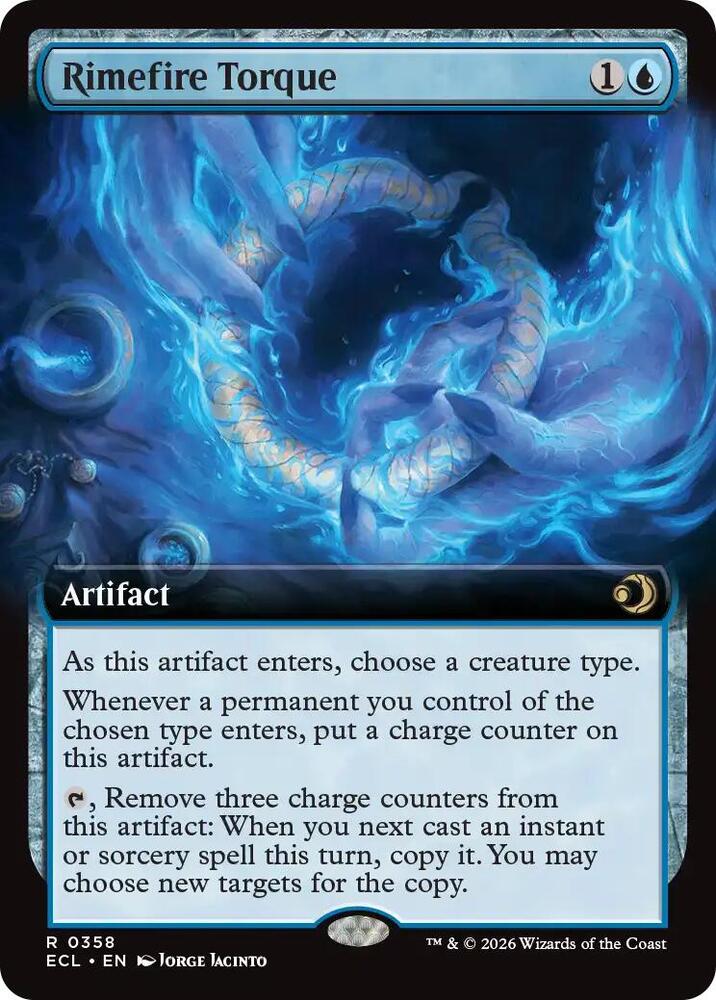 Rimefire Torque (Extended Art) - Lorwyn Eclipsed (ECL) NM