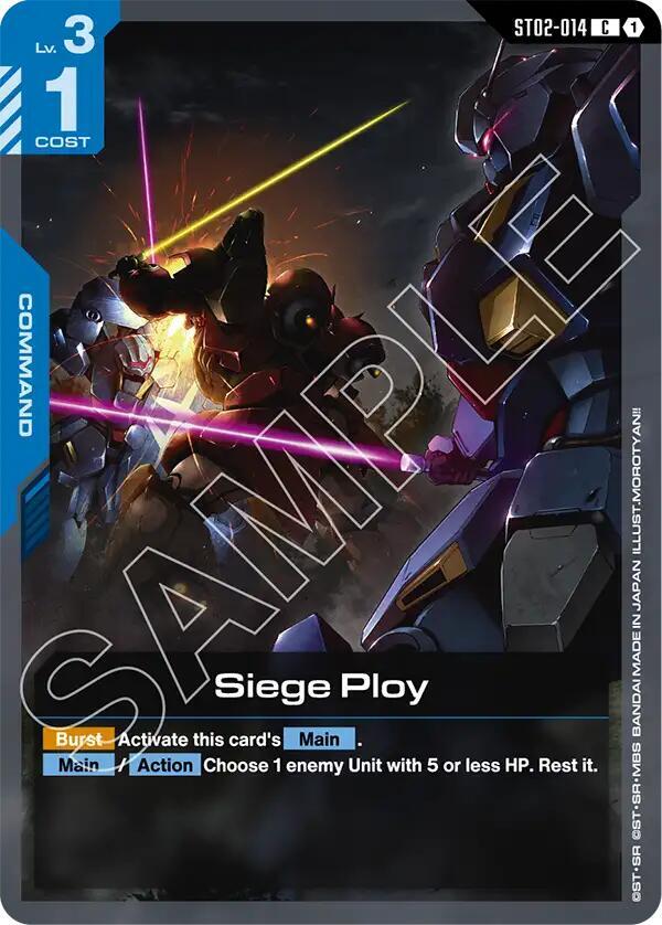 Siege Ploy - Starter Deck 08: Flash of Radiance (ST08) NM